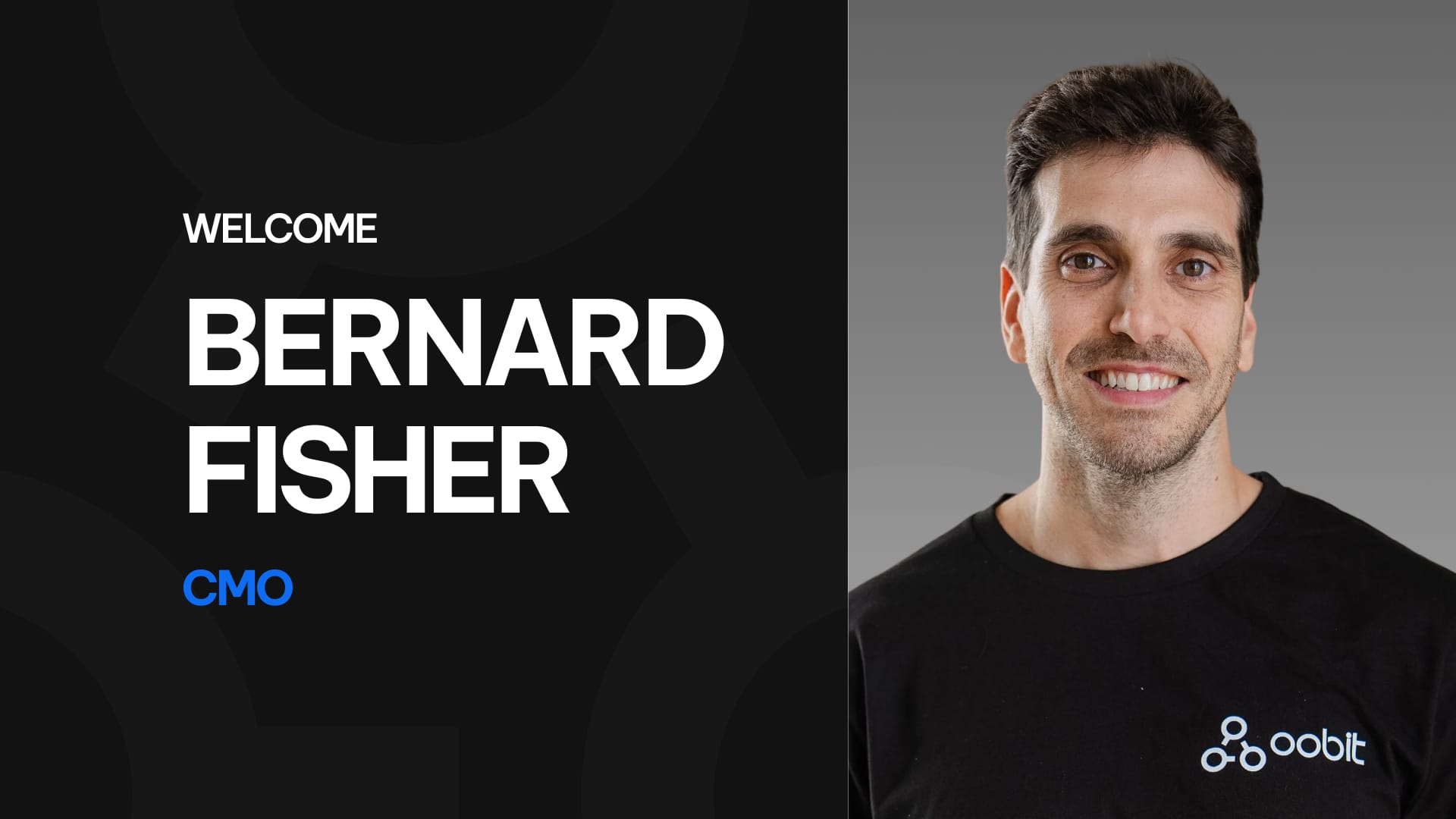 Oobit appoints Bernard Fisher as Chief Marketing Officer to accelerate global growth