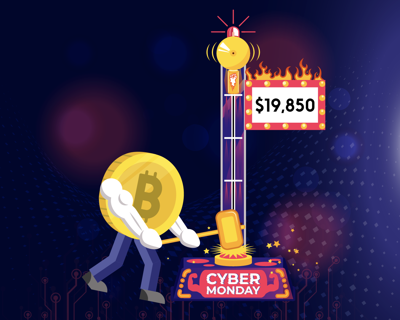 Bitcoin Price Hits A New All Time High On Cyber Monday